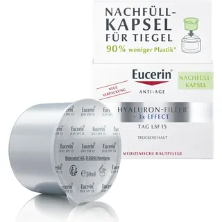 Eucerin  Hyaluron-Filler Tagespflege Creme LSF 15 Nachfüll-Kapsel 50 ml
