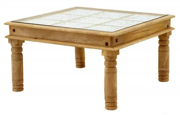 Couchtisch Sita 80x45x80 aus indischem Mango-Massivholz