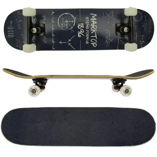 FunTomia Skateboard mit ABEC-9 Kugellager Rollenhärte 100A und 100% 7-lagigem kanadisches Ahornholz Skate Board mit Kicktail