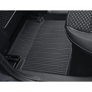 Ford Original Focus 2018- Aktuell Allwetterfußmatten in wannenform mit hochstehenden Kanten für vorne und hinten Schwarz