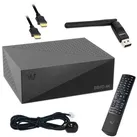 VU+ ZERO 4K 1x DVB-S2X Multistream Tuner Linux SAT Receiver CI Set-Top-Box UHD 2160p + PremiumX Wi-Fi Stick Mega 150Mbit/s
