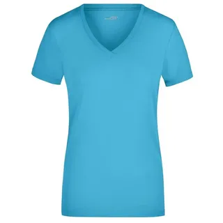 James & Nicholson Damen V-T-Shirt JN928" - James & Nicholson Turquoise S"