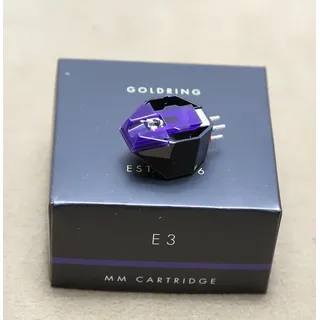 Goldring E3 violet MM-Tonabnehmersystem für Plattenspieler, hohe Feinauflösung GL0058