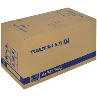tidyPac Umzugskarton Transportbox XL TP110.002 68x35,5x35cm braun