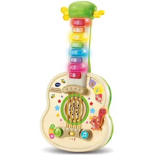 Vtech Spielzeuggitarre Interaktive Holz-Gitarre bunt