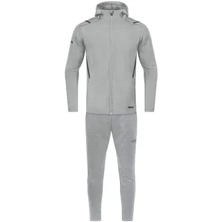 Jako Challenge Freizeitanzug mit Kapuze Herren hellgrau meliert/anthra light S