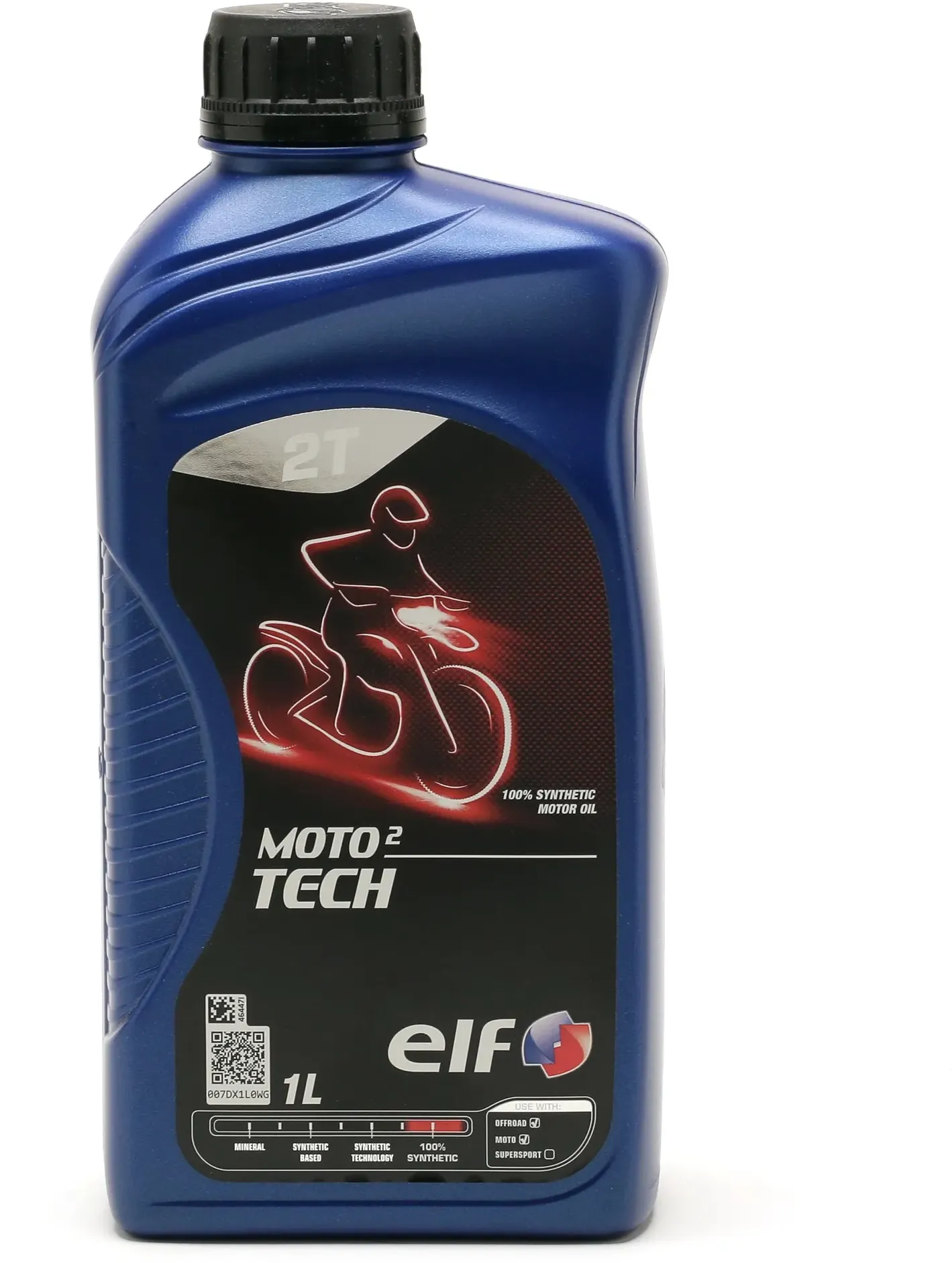Elf Moto 2 Tech 2-Takt vollsynthetisches Motoröl 1 Liter