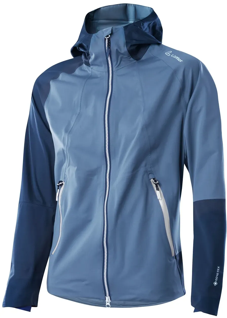 Löffler Pace GTX Active Damen Skitourenjacke blau- Gr. 40