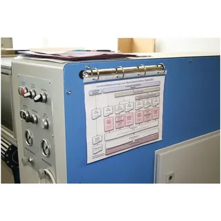 Eichner 4-Ringmechanik verz.f.DIN A4 Hüllen