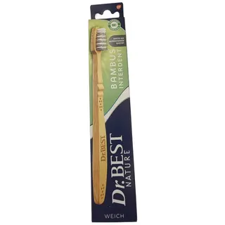 Dr. Best Zahnbürste Dr.Best Zahnbürste Bambus Interdental Weich Nature