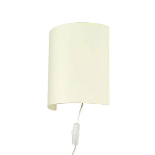 Licht-Erlebnisse Wandlampe in Weiß Creme