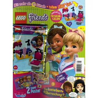 LEGO Friends Magazin 1/2022 "Extra: Friseursalon"