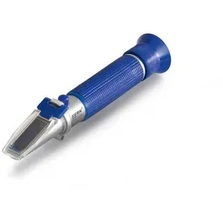 Analoges Refraktometer - Anwendungsbereich Zucker - mit Brix-Skala - Messbereich 0 bis 10 % - Teilung 0,1 % - ATC vorhanden