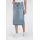 Hr BACK SLIT Skirt riveting clean hem 29W