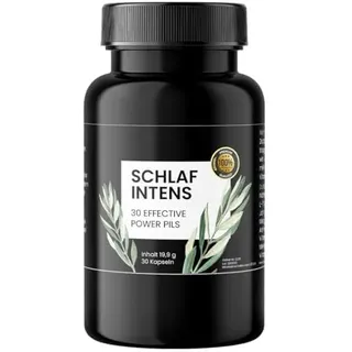 Schlaf intens Premium Kapsel- Endlich besser Schlafen - Einschlafhilfe bei Schlafstörungen für besseren Schlaf und Schlafproblemen