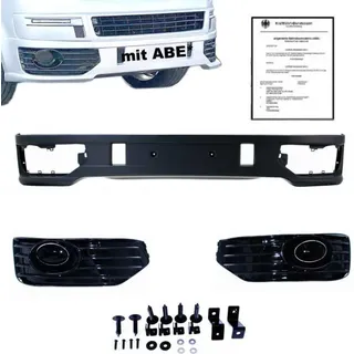 JOM Car Parts & Car Parts GmbH Frontspoilerlippe Spoiler Splitter vorne für T5 Facelift mit ABE passend VW T5 Facelift Bj. 2009-2015