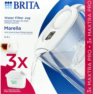 Brita Marella + 3 Kartuschen