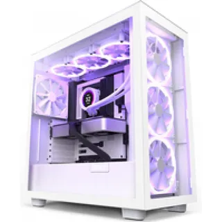 NZXT H7 Elite 2023 White weiß, Glasfenster