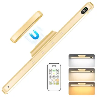 LED-Akku-Unterbau- & Bilderleuchte, PIR-Sensor, Fernbedienung, messing