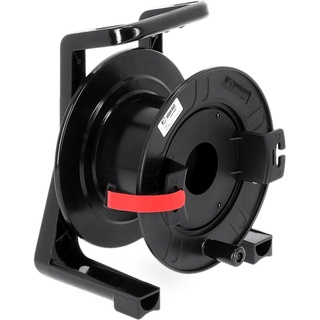 Adam Hall 70224 Kabeltrommel schwarz,