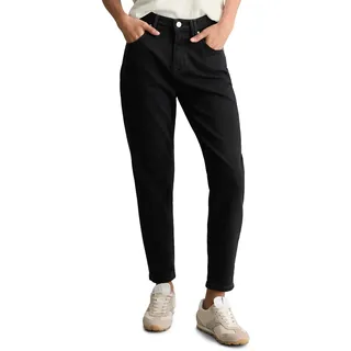Marc O'Polo DENIM "aus stretchigem Organic-Cotton-Mix", Damen, Jeanshose mit Stretch-Anteil Boyfriend Fit, schwarz, (Multi/Vintage Black), W28/L34 - 28W / 34L