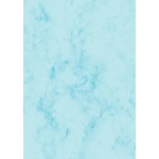 Marmorpapier DIN-A4 blau, 90g/m2