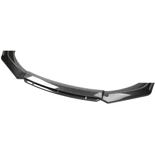 LIMIMIKAIXIN Auto Frontspoiler Lippe für Benz E Class (4door) W211 2003-2009, Frontlippe Spoiler Frontstoßstange Lip Splitter Diffusor Antikollisionsschutz Zubehör,B-Carbon Fiber Black