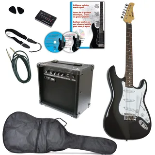 Clifton »Clifton E-Gitarren«, schwarz
