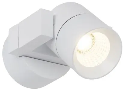 AEG LED Außenwandleuchte Kristos weiß 4W 3000K Warmweiß IP54 schwenkbar dimmbar