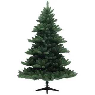 Homcom Künstlicher Weihnachtsbaum, 180 cm Christbaum mit 880 Spitzen, faltbar Stahlfuß, flammhemmend, für Weihnachten Deko, Indoor, Grün