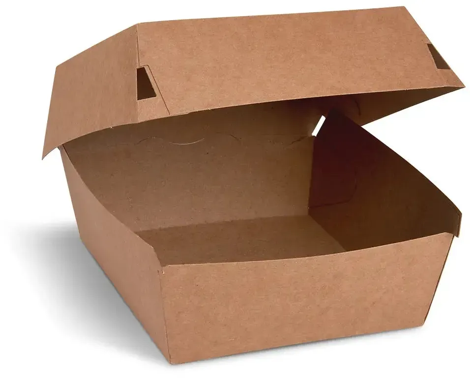 Burgerbox (PAP) kraft 115 x 115 x 78 mm