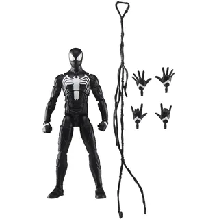 Hasbro Marvel Legends Series Gamerverse Peter Parker Schwarzer Anzug Actionfigur 15 Cm Schwarz Schwarz One Size
