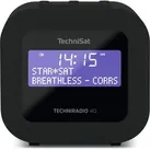 TechniSat Radiowecker Techniradio 40, DAB+/UKW, zwei Weckzeiten, schwarz