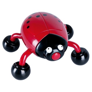 Massagegerät „Beetle Massager“ mit kräftiger Vibration, rot