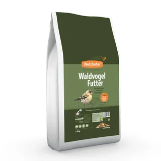 Welzhofer Waldvogelfutter 25kg - Feine Sämereienmischung für kleine Vögel, leicht verdaulich, reich an Fettsäuren & Vitaminen. Ideale Nährstoffquelle für Wildvögel auf Balkon und Terrasse