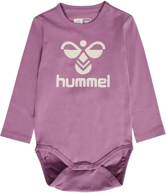 hummel hmlFLIPS langarm Baby-Strampler Kinder 3383 - valerian 92