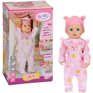 BABY BORN Emily Lauf mit mir 43cm