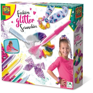 SES Creative SES Fashion Glitter Scrunchies,