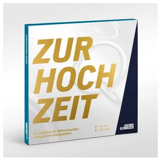 Jochen Schweizer Erlebnisgutschein Geschenkbox Zur Hochzeit für Zwei, Romantik im Quadrat zur Hochzeit