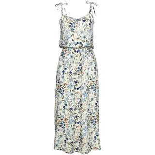 Buffalo Midikleid Blau/Creme bedruckt 34