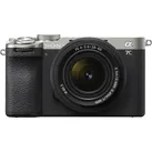 SONY Systemkamera "Alpha 7C II", schwarz (silber, schwarz), B:12,4cm H:7,11cm T:6,34cm, Fotokameras