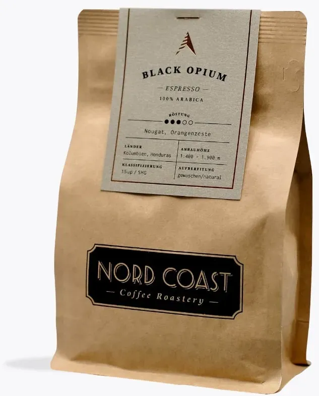 Nord Coast Coffee Black Opium Espresso 250g