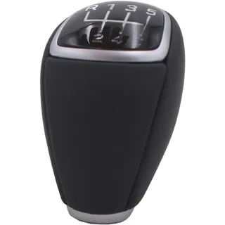 FLYUFO Auto Schaltknauf Schalthebel für Hyundai I20 I40 IX45 Santa Tucson 2013-2016,Getriebekopf Leder Schaltknöpfe Ersatzk Zubehör