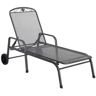 MWH Das Original Savoy Rollliege 187 x 81 x 52 cm eisengrau