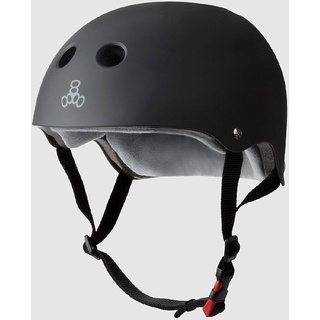 Triple 8 Certified Sweatsaver Helm black rubber Gr. LXL