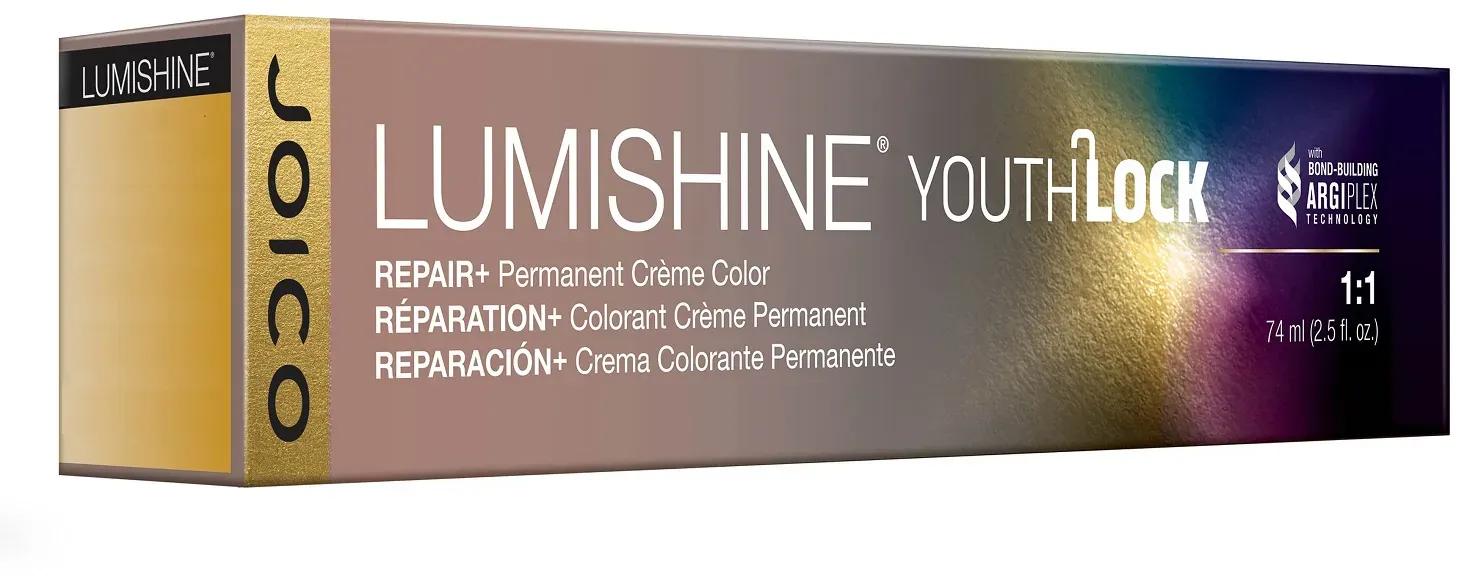 JOICO LumiShine Reprair+ YouthLock Permanent Creme Haarfarbe  74 ml / 6NNWC Natural Warm Copper Dark Blonde