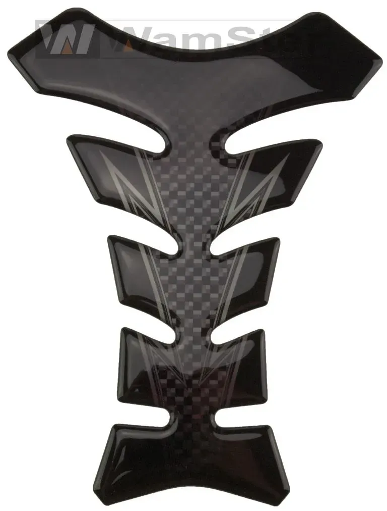Tankpad Motorad Carbon BlackTankschutz 140mm x 180mm Polymer 3D