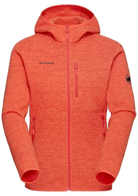 MAMMUT Arctic IV ML Hooded Jacket Women - Da., peach melange 2281 (S)