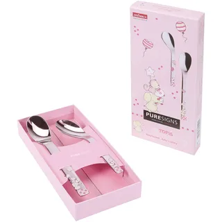 Puresigns Babybesteck Topis rosa