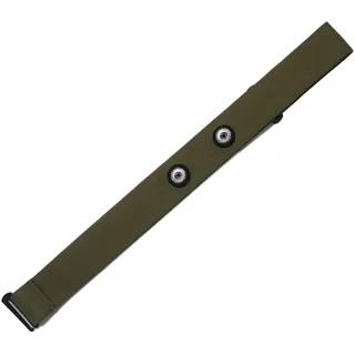 Herzfrequenzmesser Brustgurt Ersatz für Polar H10 H9 H7, Verstellbarer HRM Soft Ersatz Kompatibel mit Polar Herzfrequenzsensor (Grün) - Adjustable from 29.5" to 43.3"
